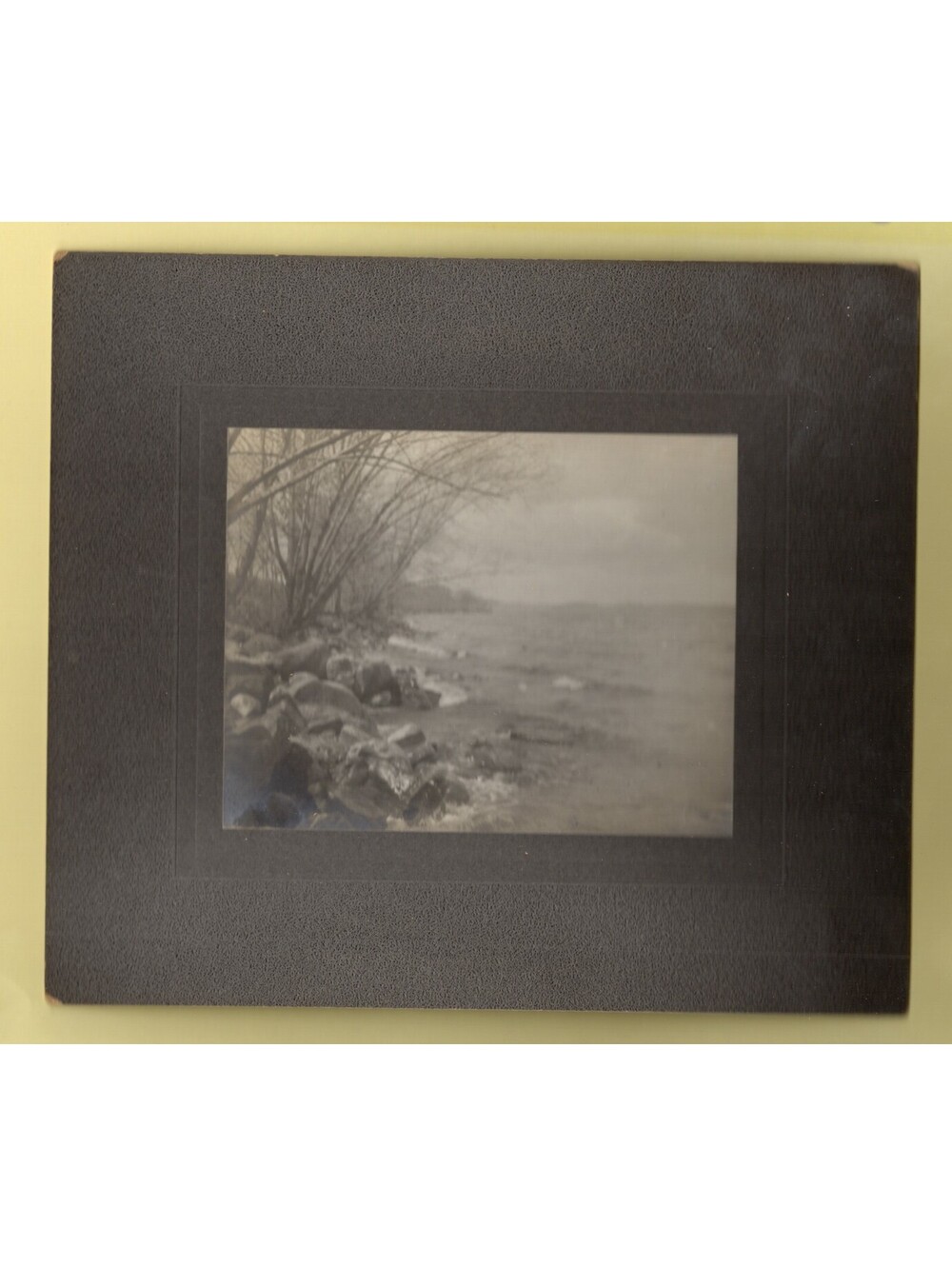 Photo of Water Shoreline 8 x 7 " Mounted